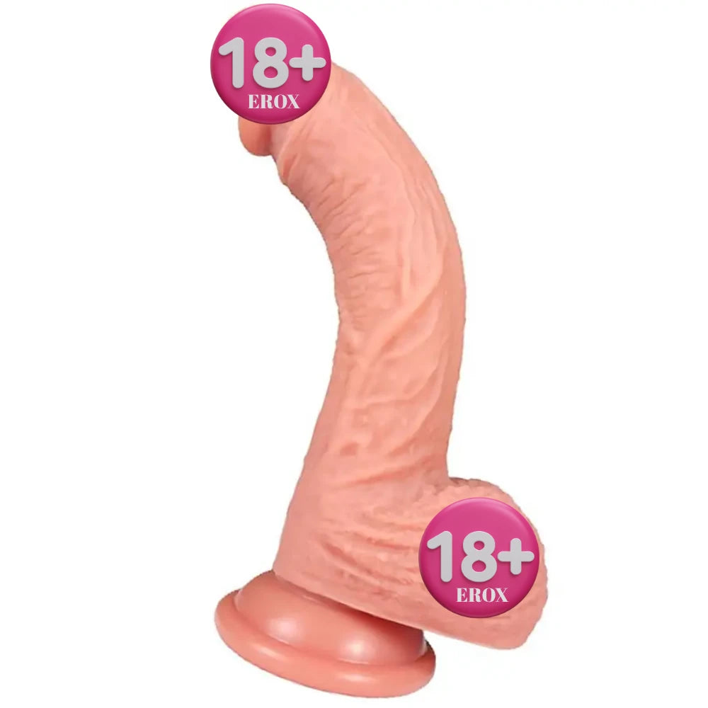 Deans Curve Natural Kavisli Realistik Penis – 21 cm