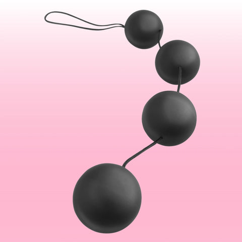 Deluxe Vibro Ball Çekme İpli Titreşimli Anal ve Vajinal Top