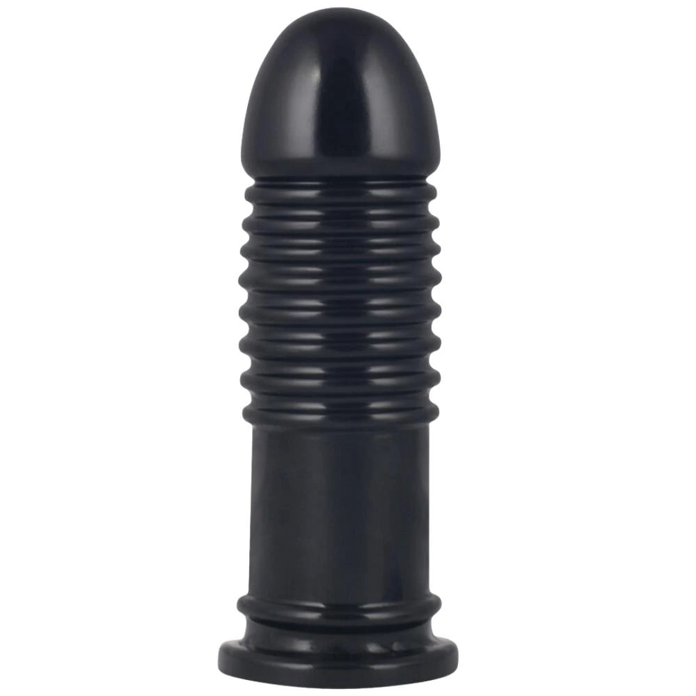 Dev Silikon Anal Plug 20 cm – Vantuzlu, 5 cm Çap