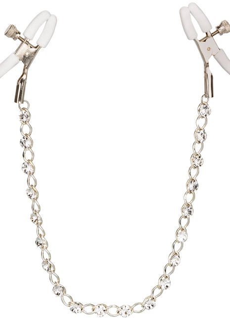 CalExotics Crystal Chain Nipple Clamps Göğüs Klipsi