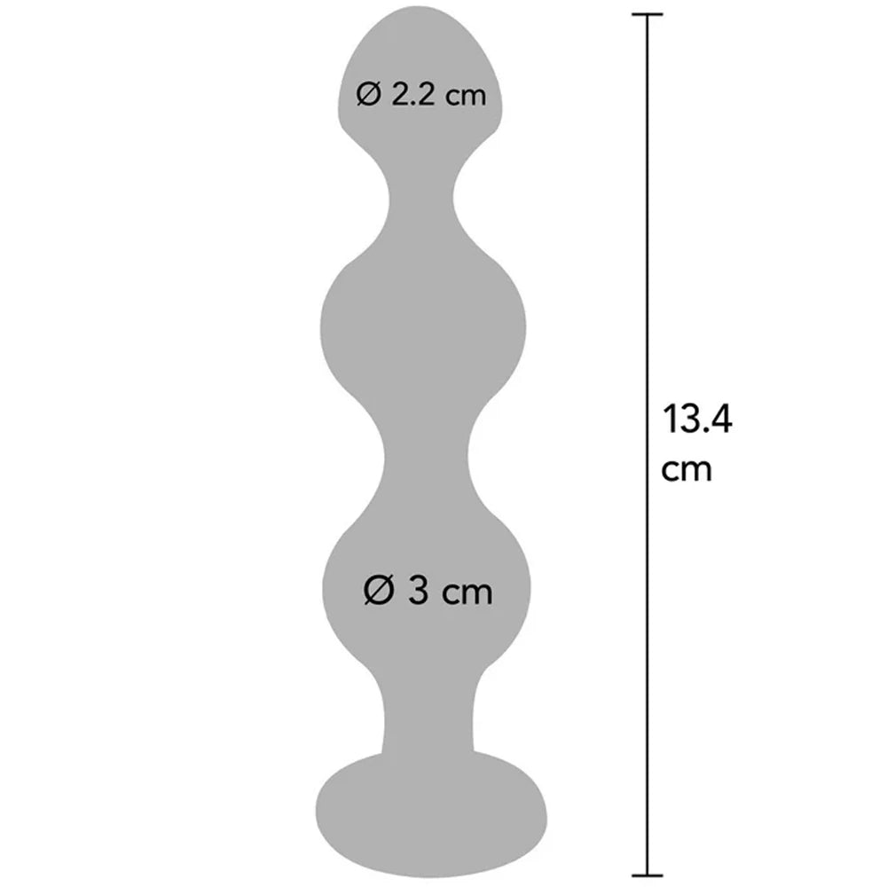 Diamond Star Beads cam anal plug – görsel 5