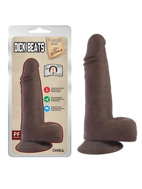 Dick Beats Melez Kıkırdaklı Dildo 18 cm