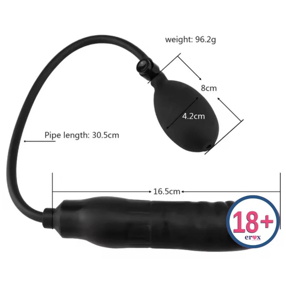 Dick-Spand şişirilebilir silikon dildo – görsel 4