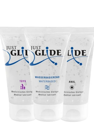 Just Glide Gleitgel Lubricant Kayganlaştırıcı Set 3x50ml.