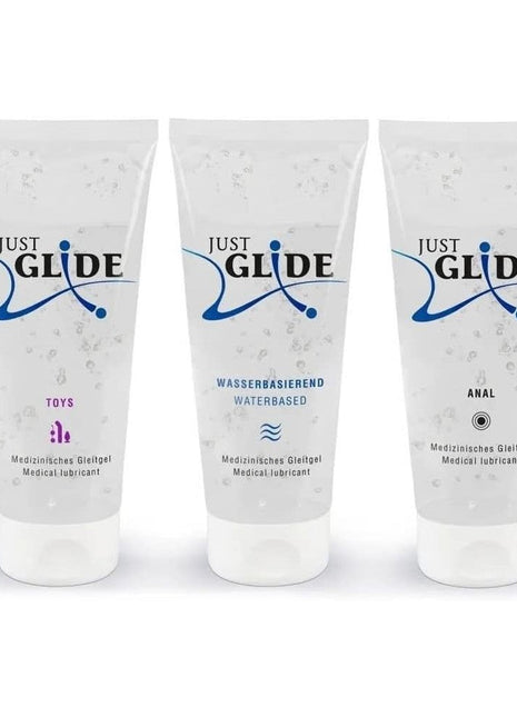Just Glide Gleitgel Lubricant Kayganlaştırıcı Set 3x200 Ml.