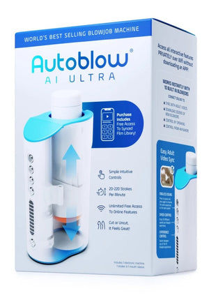 Autoblow AI Ultra (Eu Plug) Otomatik Mastürbatör