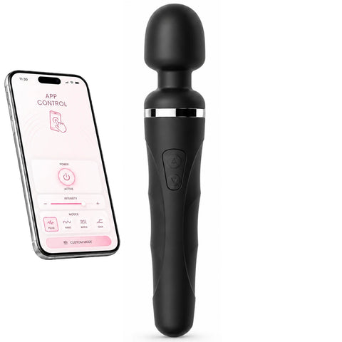 Domi 2 Uygulama Kontrollü Kompakt Mini Wand Vibratör