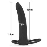 Double Prober halkalı anal dildo – görsel 8