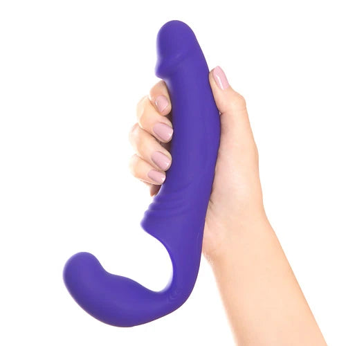 Double Rider askısız strap-on vibratör – görsel 5