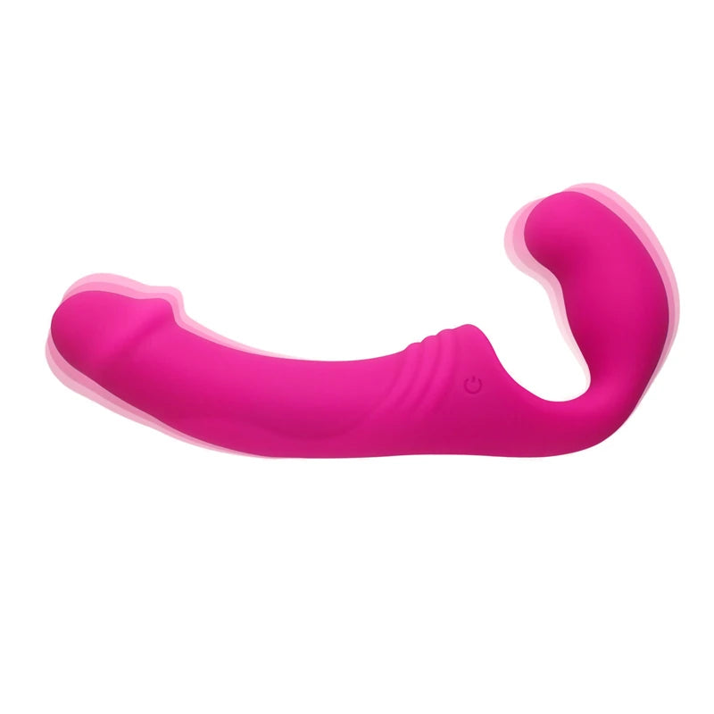 Double Rider askısız strap-on vibratör – görsel 3
