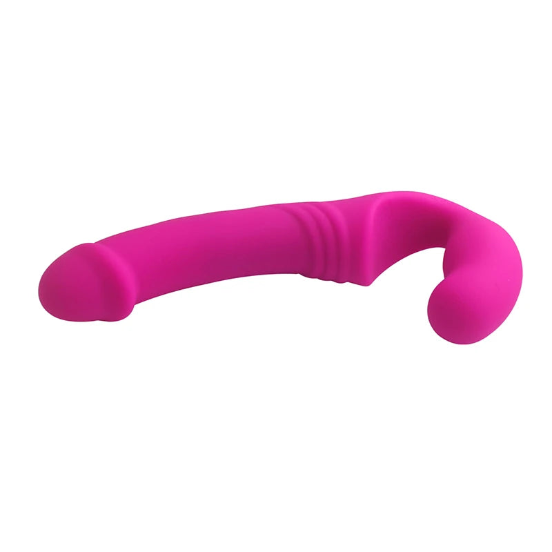 Double Rider askısız strap-on vibratör – görsel 5