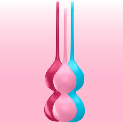 Double V Balls 3 Farklı Ağırlıklı Kegel Antrenman Seti