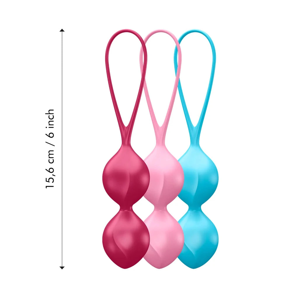Double V Balls kegel seti – görsel 5
