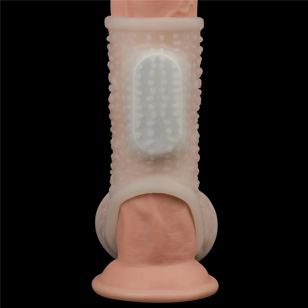 Drip Knights Ring skrotum kılıflı titreşimli kılıf – görsel 4