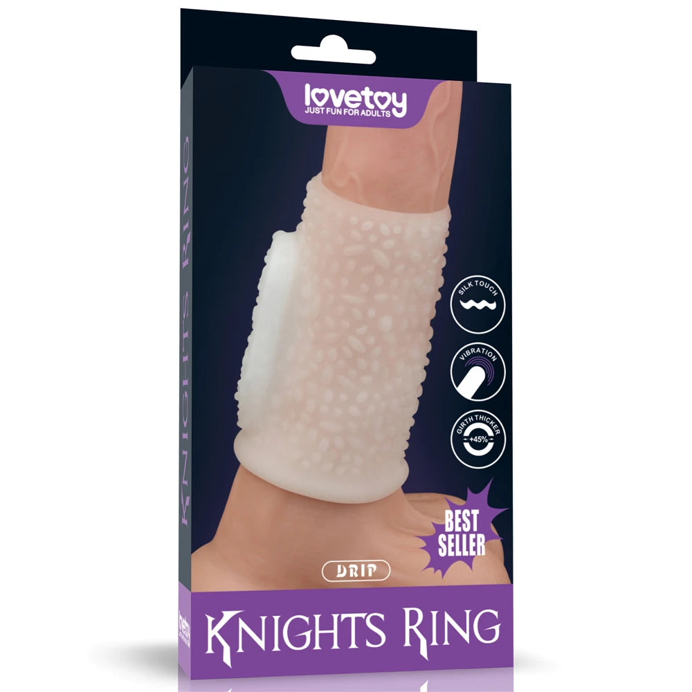 Drip Knights Ring titreşimli penis kılıfı – görsel 10