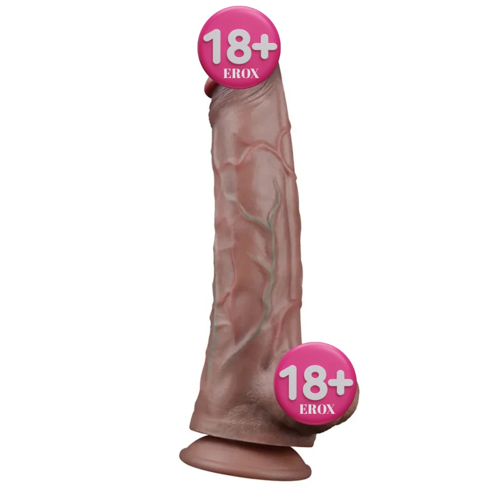 Dual Layered Cock 29,5 cm realistik penis – görsel 1