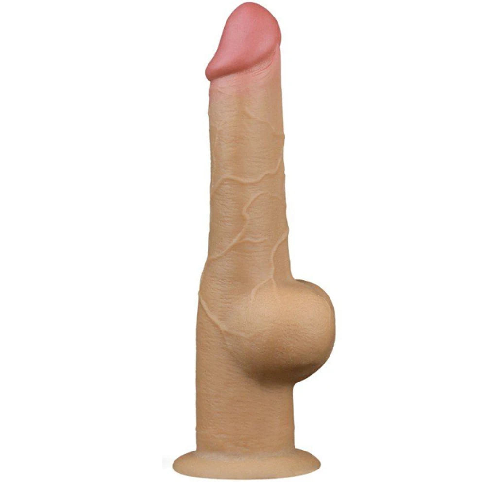Dual Layered Handle Cock 25 cm saplı realistik penis – görsel 2