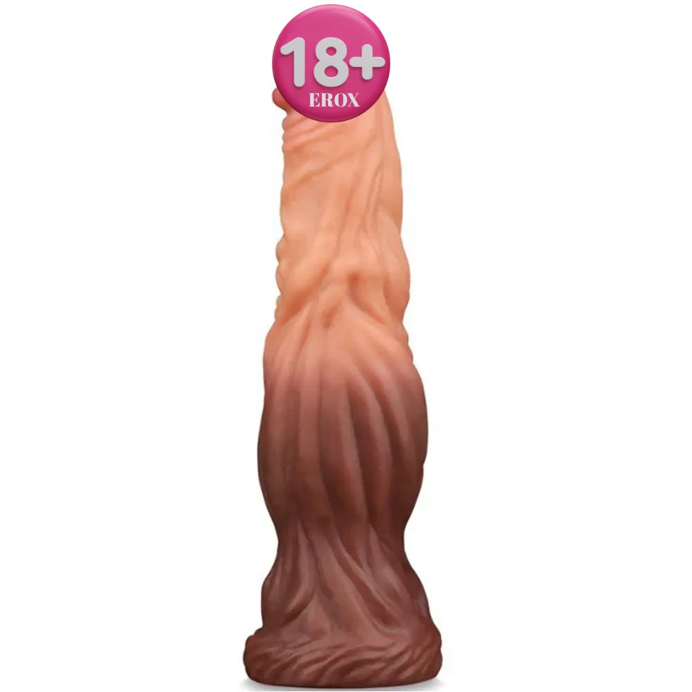 Dual Layered Monster 24,5 cm realistik dildo – görsel 1