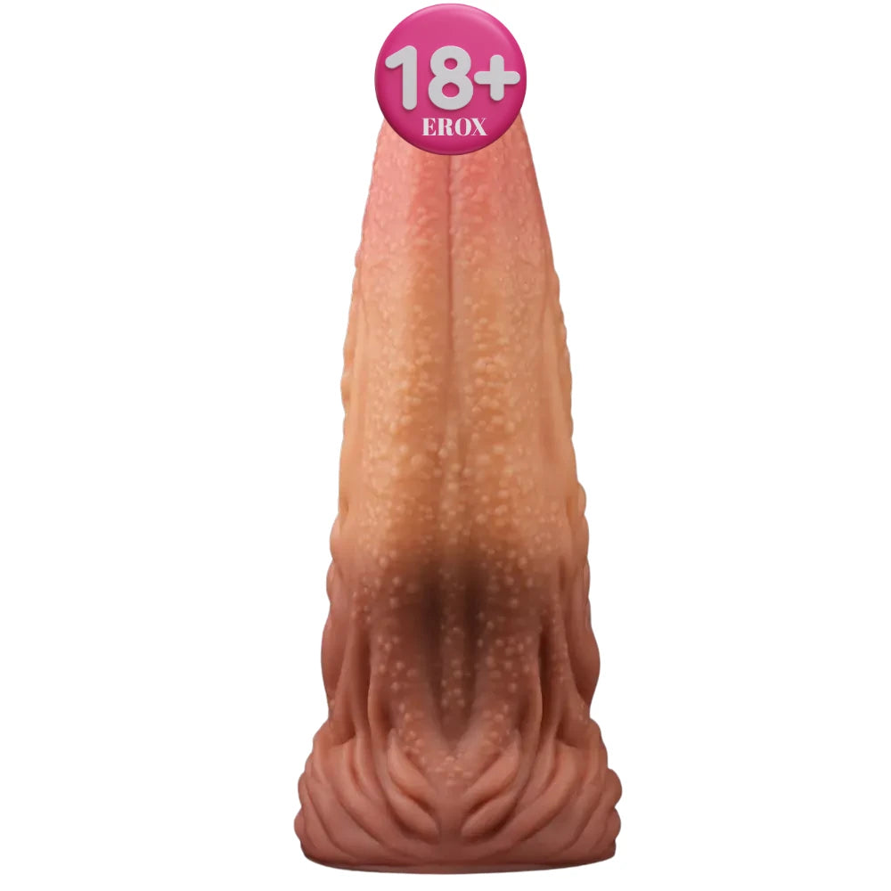 Dual Layered Monster 25 cm realistik dildo – görsel 1