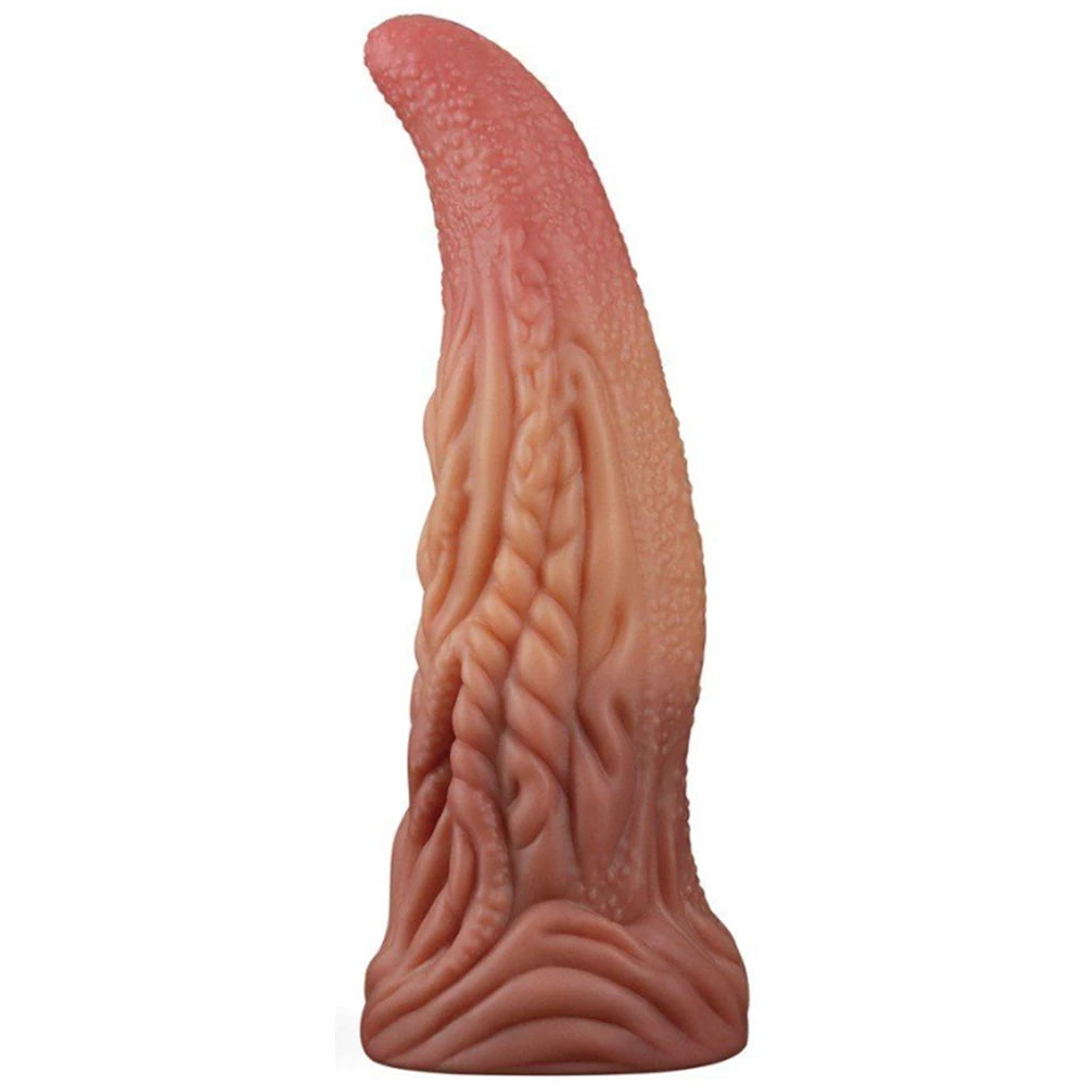 Dual Layered Monster 25 cm realistik dildo – görsel 2