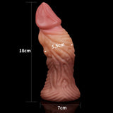 Dual Layered Monster realistik dildo – görsel 7