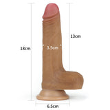 Dual Layered Silicone Cock realistik dildo – görsel 6