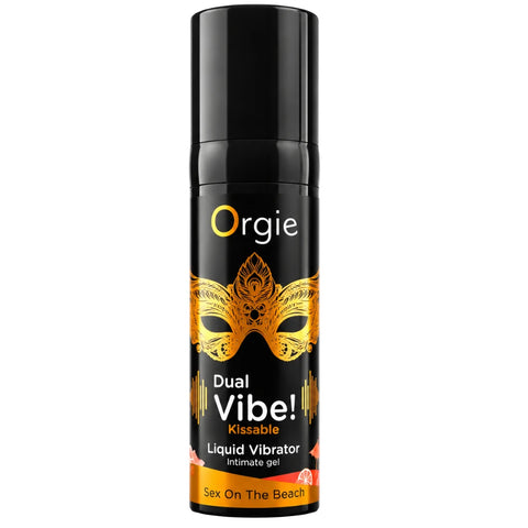 Dual Vibe Sex On The Beach Aromalı Öpülebilir Likit Vibratör Jel 15 ml