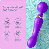 Duo Wave çift başlıklı wand vibratör – görsel 4
