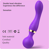 Duo Wave çift başlıklı wand vibratör – görsel 5