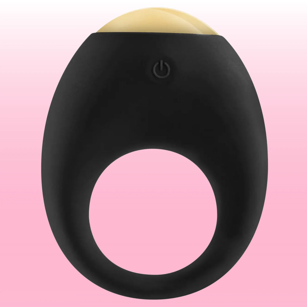 Eclipse LED Işıklı 7 Modlu Titreşimli Penis Halkası – Siyah