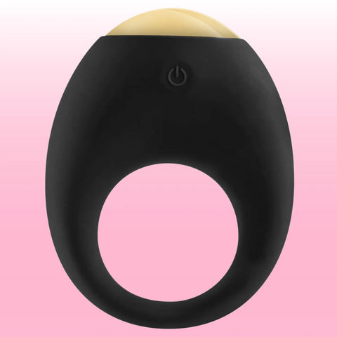 Eclipse LED Işıklı 7 Modlu Titreşimli Penis Halkası – Siyah