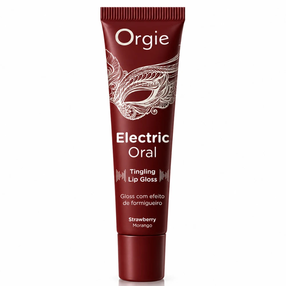 Electric Oral Çilek Aromalı Karıncalandırıcı Dudak Parlatıcısı 10 ml