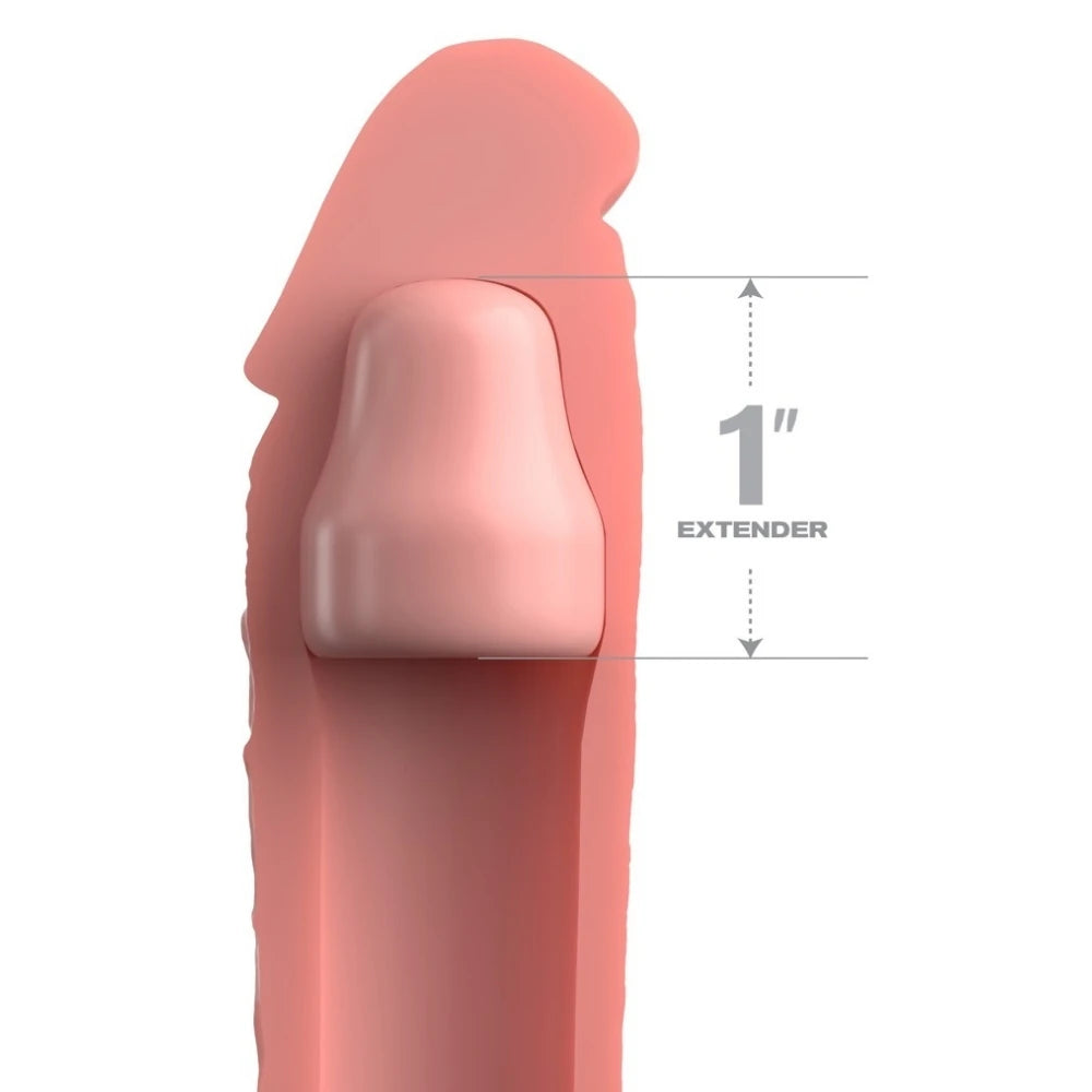 Elite 1 inç uzatmalı silikon penis kılıfı – görsel 3
