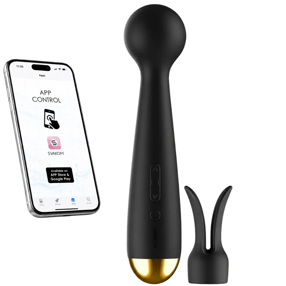 Emma Neo Isıtmalı ve Uygulama Kontrollü Masaj Wand