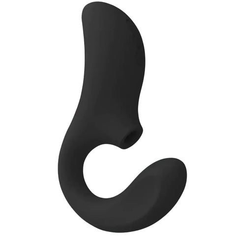 Enigma Sonik Klitoral ve G-Spot Çift Etkili Masaj Cihazı – Siyah