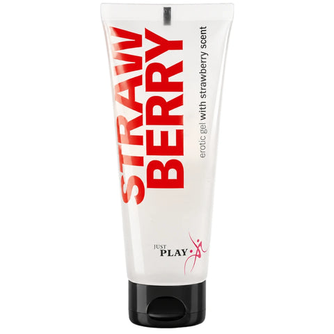 Erotic Gel Çilek Aromalı Vegan Su Bazlı Kayganlaştırıcı 80 ml
