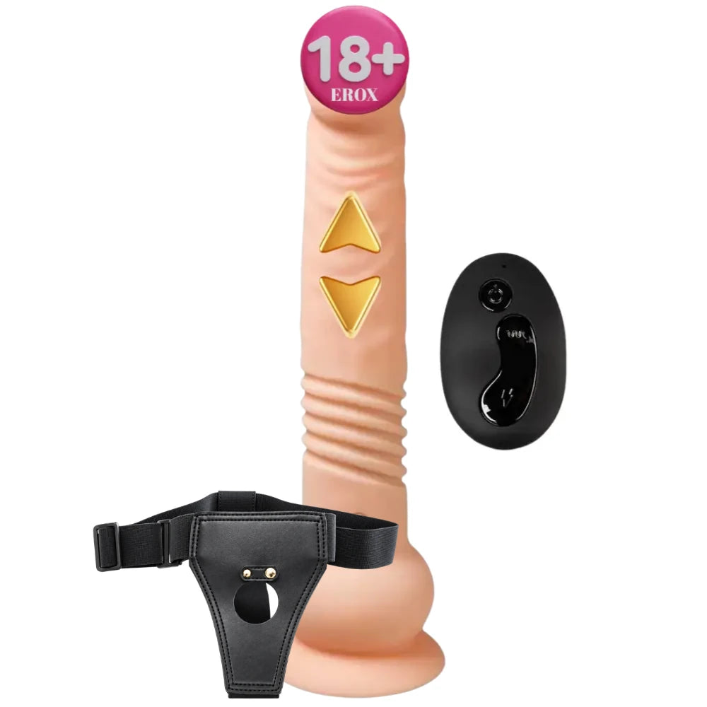 Escapade ileri geri hareketli strap-on – görsel 1