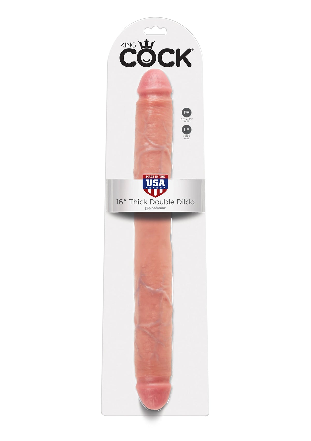 King Cock çift taraflı penis 44 cm – görsel 4