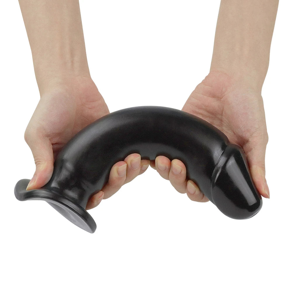 22,5 cm esnek dev anal dildo – görsel 3