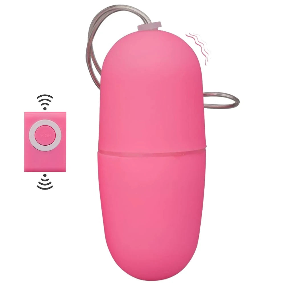 Exovid 20 Modlu Kumandalı Giyilebilir Mini Vibratör – Pembe
