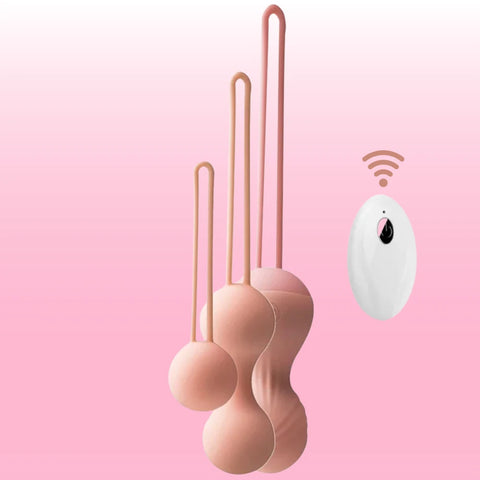 Exuis Balls Set Kumandalı Titreşimli Kegel Topu Seti