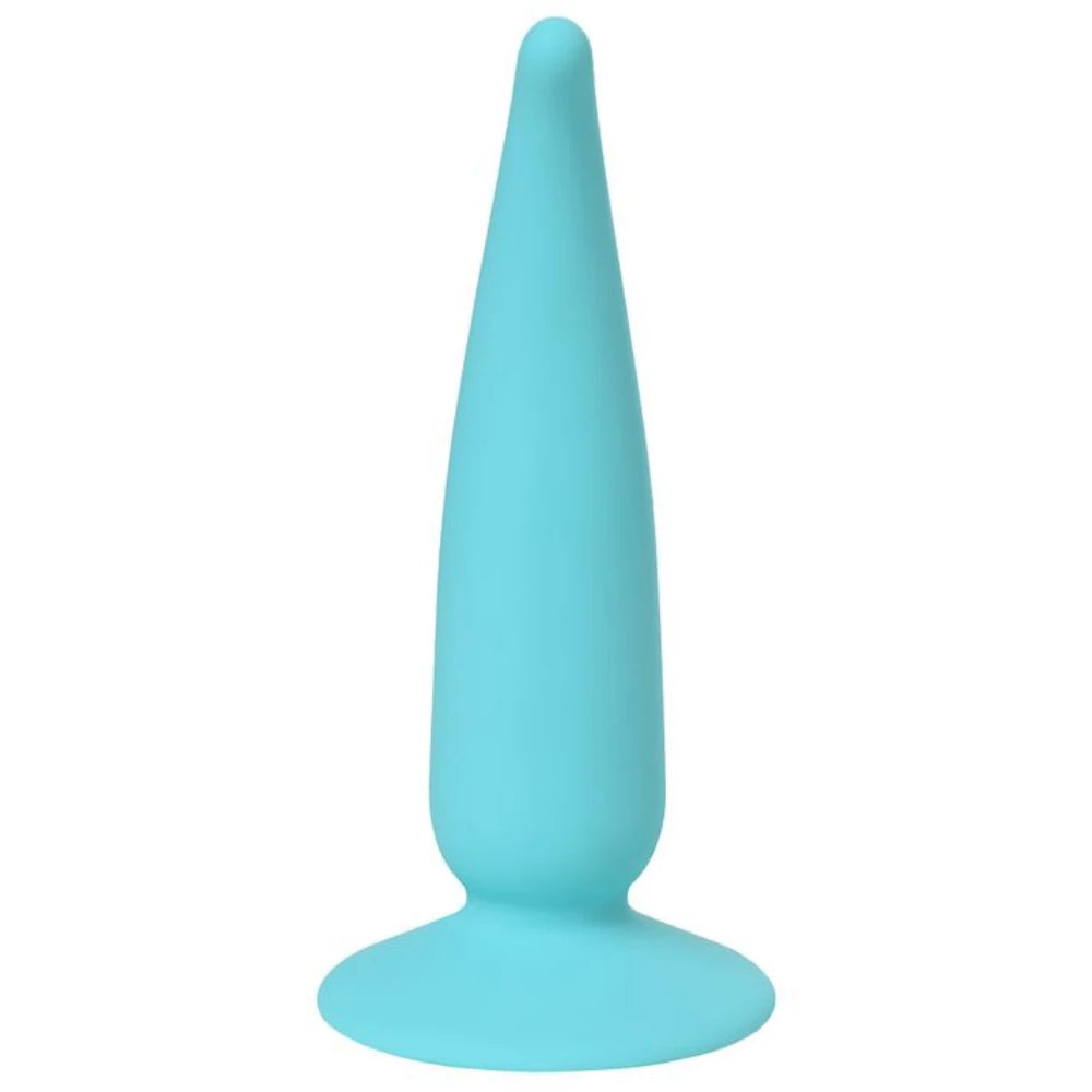 Felix Vantuzlu Esnek Silikon Anal Plug – Mint Yeşili