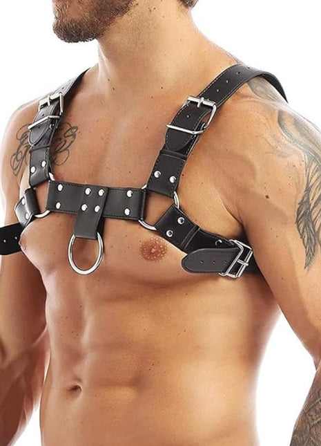 Fetish Fantasy Series Masterpiece Male Harness Black