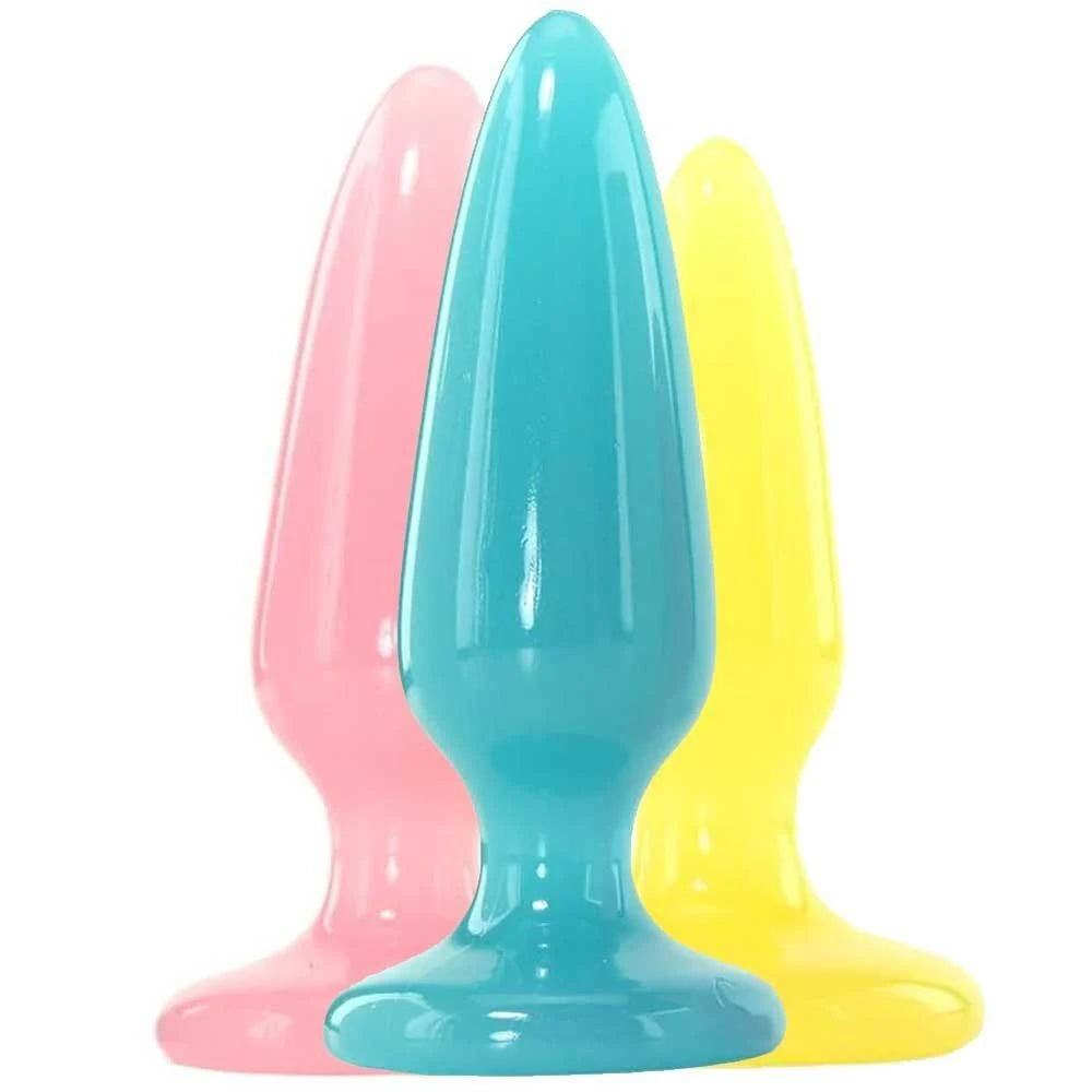 Firefly karanlıkta parlayan anal plug seti – görsel 2