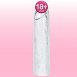 Flawless Clear dolgulu şeffaf penis kılıfı – görsel 1