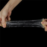 Flawless Clear dolgulu şeffaf penis kılıfı – görsel 4