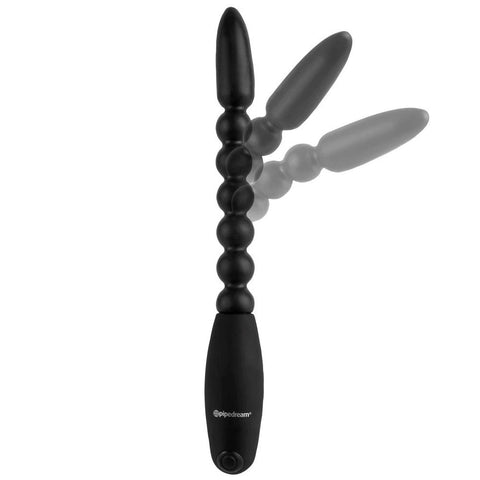 Flexa-Pleaser Esnek Şaftlı Titreşimli Anal Boncuk – 27 cm