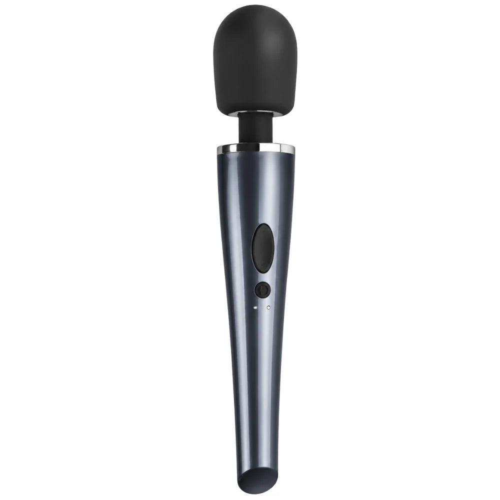 Flexible Head Lightning Esnek Başlıklı Wand Vibratör – Siyah