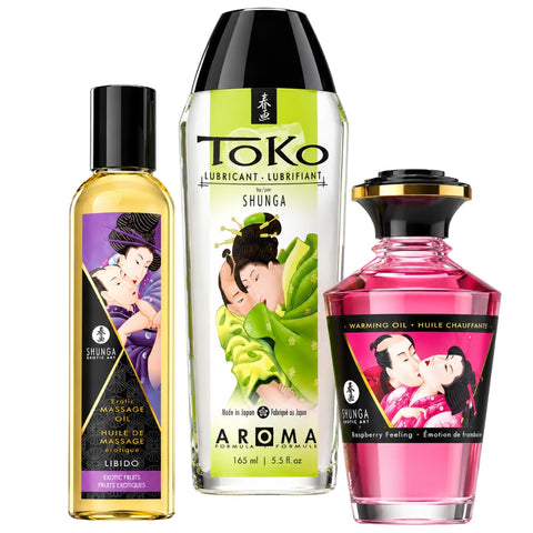 Fruity Kisses Collection Meyveli Masaj Yağı ve Kayganlaştırıcı Seti