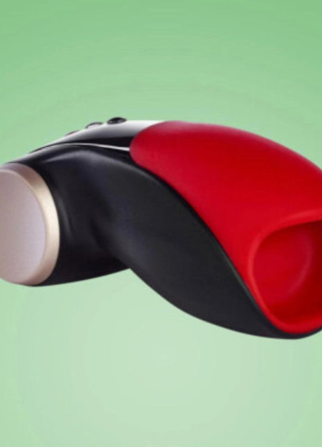 Fun Factory Cobra Libre II Head of Penis Stimulator Zwart Rood Masturbator
